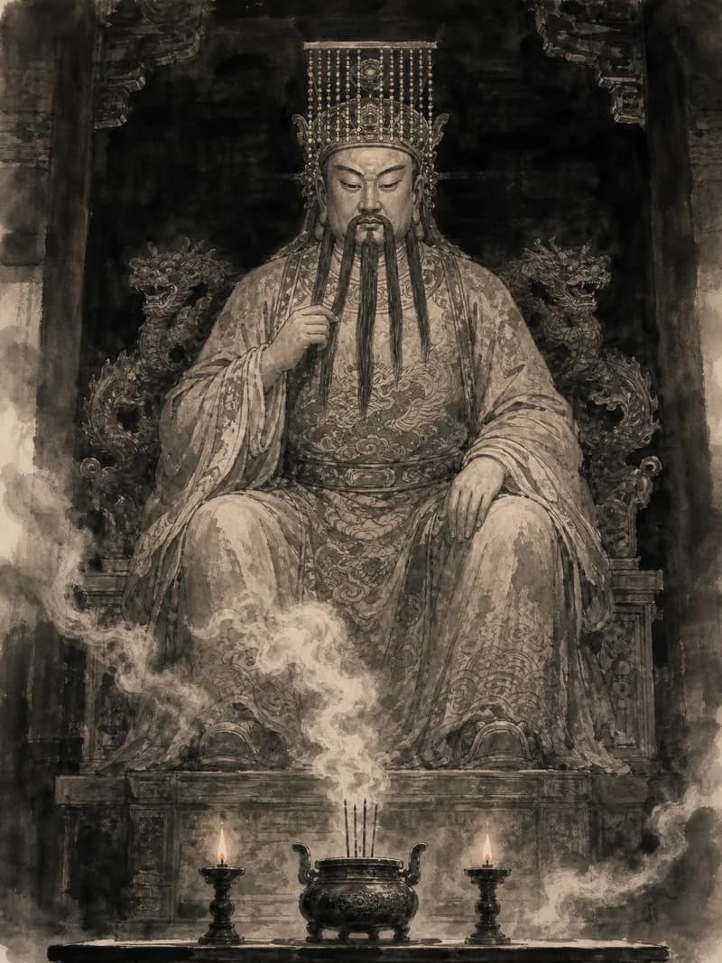 關聖帝君神像