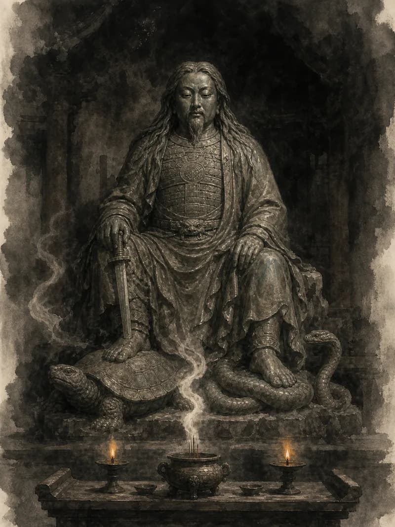 真武大帝神像